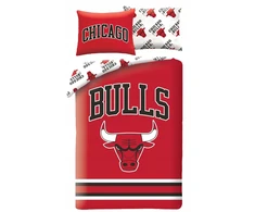 Halantex Vaikiškos mikrofibros patalynės komplektas 140x200 cm Chicago Bulls