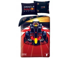 Halantex VAIKŲ PATALYNĖ Raudonas BULL RACING 140x200cm FORMULA 1 ORACLE RB RACING F1