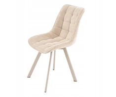 Halmar Dygsniuota Boho skandinaviška valgomojo kėdė Šviesiai smėlio spalvos K332 CS