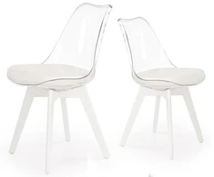 Halmar K245 CLEAR CHAIR svetainė, modernus polikarbonatas