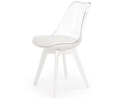 Halmar K245 CLEAR CHAIR svetainė, modernus polikarbonatas