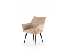 Halmar K559 smėlio spalvos kėdė – elegancija ir patogumas šiuolaikiškai