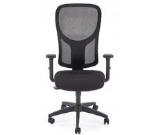 Halmar Krzesło Biurowe SCOT Juoda Ergonomiczne Siatkowe Obrotowe TILT do Biurka