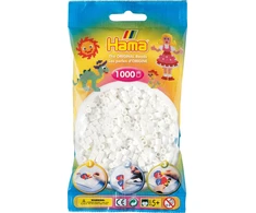 Hama 207-01 - Spalva BALTA - 1000 karoliukų - KRK