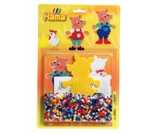 Hama 4014: 1100 koralikų midi, kiaulytės formos pagrindas