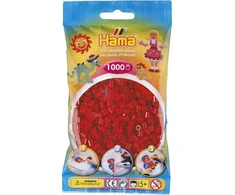 Revell Hama MIDI karoliukai 1000 karoliukų 207-22 Spalva tamsiai raudona