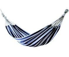 Hamakas 200x80cm pilkas/baltas
