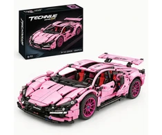 Handloteka TECHNINIS BLOKŲ RINKINYS SPORTINIS AUTOMOBILIS LAMBO 1280 SURINKIMO BLOKAI