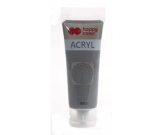 Happy Color Akriliniai dažai 75ml, tamsiai pilki su mėlynu atspalviu