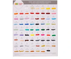 Happy Color Akriliniai dažai 75ml, tamsiai pilki su mėlynu atspalviu