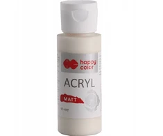 Happy Color Akriliniai Dažai Matiniai 60 ml - Kremas Cappuccino