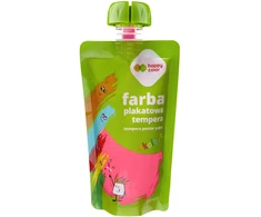 Happy Color tempera dažai 100ml, rožiniai, maišelyje