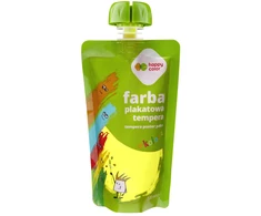 Happy Color temperiniai dažai 100ml, neoninė geltona