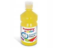 Happy Color Tepmeriniai dažai geltoni 500ml
