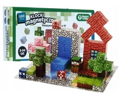 HAPPY KIDDO MAGNETIC Blocks 100 vienetų 3D statybinis rinkinys +3 metai 5305