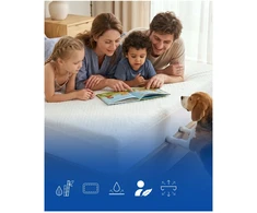 Harmoony Čiužinio apsauga 80x190 Neperšlampamas apatinis užvalkalas