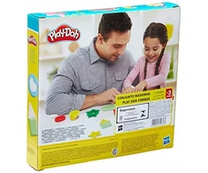 Hasbro PLAY DOH CASTRY GEOMETRIC FIGURES 6 VAMZDŽIŲ DOVANA DIDELIAM VAIKAMS