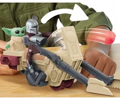 Hasbro Play-Doh STAR WARS FIGURINES ŽVAIGŽDŽIŲ KARAI MANDALORAS GROGU Yoda