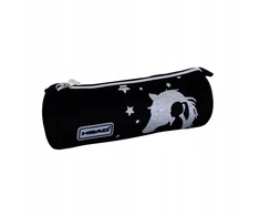 Head Glitter Effect Round Pieštukas Case Sidabrinis Dream