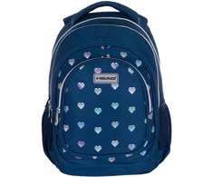 Head kuprinė Splash Hearts Ab330, 20l, mergaitėms, mėlyna