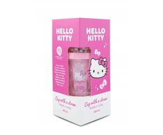 Hello Kitty Puodelis su tūbele 450 ml šviesiai rožinis Coolpack