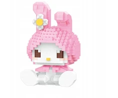 Hello Kitty statybiniai blokeliai, rinkinys 406 vnt, plastikiniai, 14 metų +