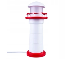 Hellux Lampa nocna Latarnia raudona