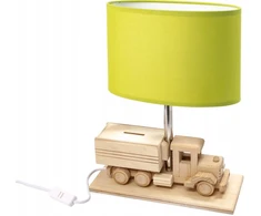 Hellux Lampa stołowa Sunkvežimis - Skarbonka - žalia