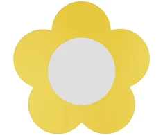 Hellux Lampa sufitowa plafon Fiore LED geltona