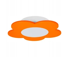 Hellux Lampa sufitowa plafon Fiore LED pomarańcz
