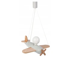 Hellux LAMPA SUFITOWA WISZĄCA ŻYRANDOL DZIECI Lėktuvas E27
