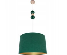 Hellux Lampa wisząca butelkowa žalia sufitowa fi30