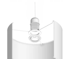 Hellux Lampa wisząca dziecięca abażur kolorowy Išpardavimas