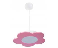 Hellux Lampa wisząca Fiore LED róż