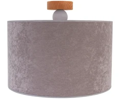 Hellux Lampa wisząca sufitowa abażur fi40 kula pilka led