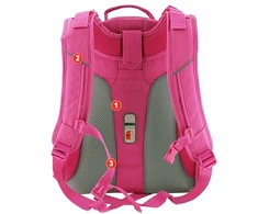 Herlitz Ergonominė kuprinė be.bag airgo / Camouflage pink