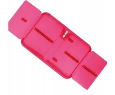 Herlitz mokyklinė kuprinė mergaitėms, 2 skyrių, rausva