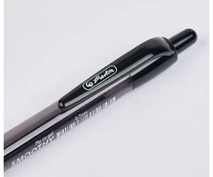 Herlitz Smoothy juodas gelinis rašiklis, 0.7 mm