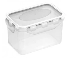 Bikuva.lt Hermetinis indas 700ml AIRTIGHT baltas