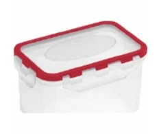 Hermetinis indas su dangčiu Plast Team 14.9x9.7x8.5cm/0.7L