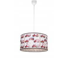 HEXE KIDS vaikiška pakabinama lempa FIRE BRITAIN 1 x 60W E27 balta H0969