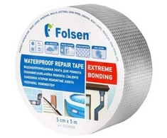 Hidroizoliacinė juosta FOLSEN, 48 mm х 30 m, pilka