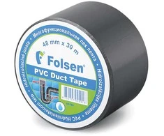 Hidroizoliacinė juosta FOLSEN, 48 mm х 30 m, pilka