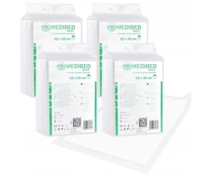 higieniški MEDIBED BASIC EKRANAS 60x60 460ml 120 vnt.