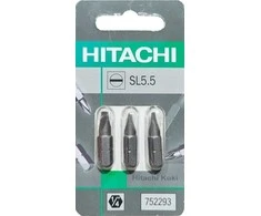 Hikoki Suktuvų antgaliai Hitachi 5.5x25mm/Flat/3vnt.