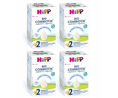 HiPP 2 pienas vyresniems nei 6 mėn. rinkinys 4x 550g