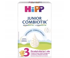 HiPP 3 Junior Combiotik Pienelis vaikams po 1 metų, 550 g