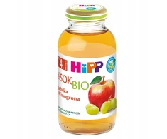 HiPP BIO 100% obuolių-vynuogių sultys 200ml po 4 mėn