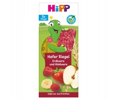 HiPP BIO Braškių-aviečių avižų batonėlis vaikams nuo 3 metų 100 g, po 3 metų