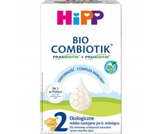 HiPP BIO Combiotik 2 pienas kūdikiams po 6 mėnesių 550g // Terminas 12.26